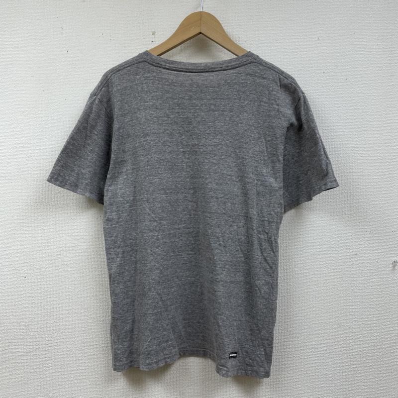 ユニフォームエクスペリメント uniform experiment Tシャツ 半袖 半袖 Tシャツ Shirt NAVY ロゴ プリント クルーネック シャツ カットソー UE-101083 2 ロゴ、文字 X プリント 灰 / グレー / gray メンズ USED 古着 中古 50138956