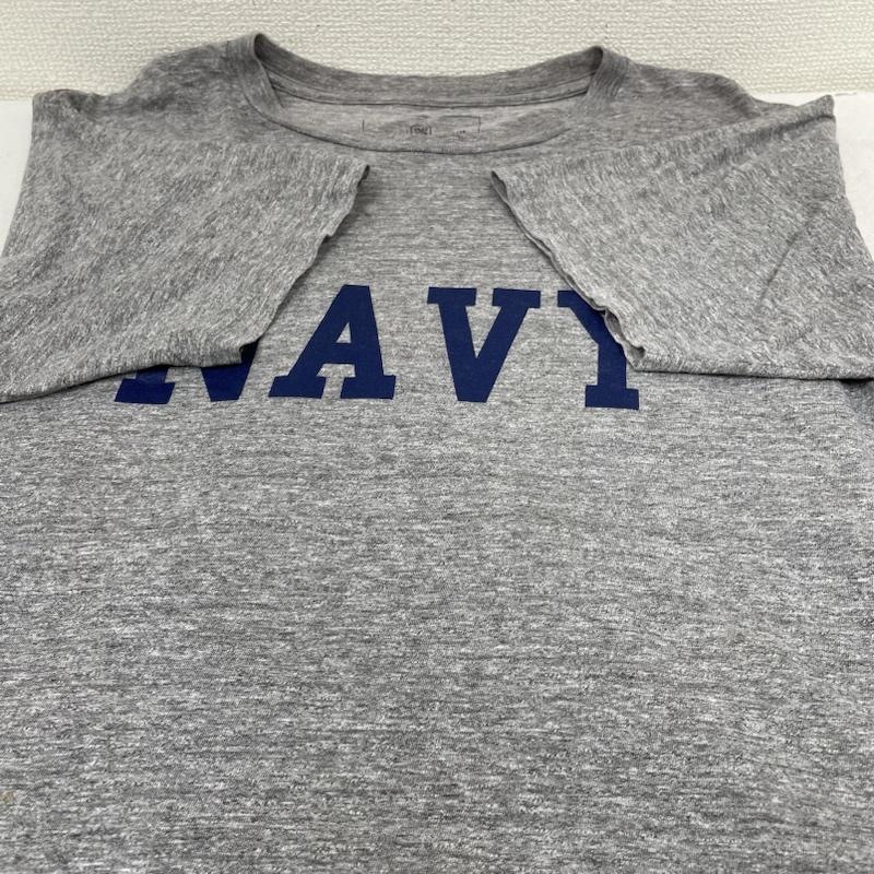 ユニフォームエクスペリメント uniform experiment Tシャツ 半袖 半袖 Tシャツ Shirt NAVY ロゴ プリント クルーネック シャツ カットソー UE-101083 2 ロゴ、文字 X プリント 灰 / グレー / gray メンズ USED 古着 中古 50138956