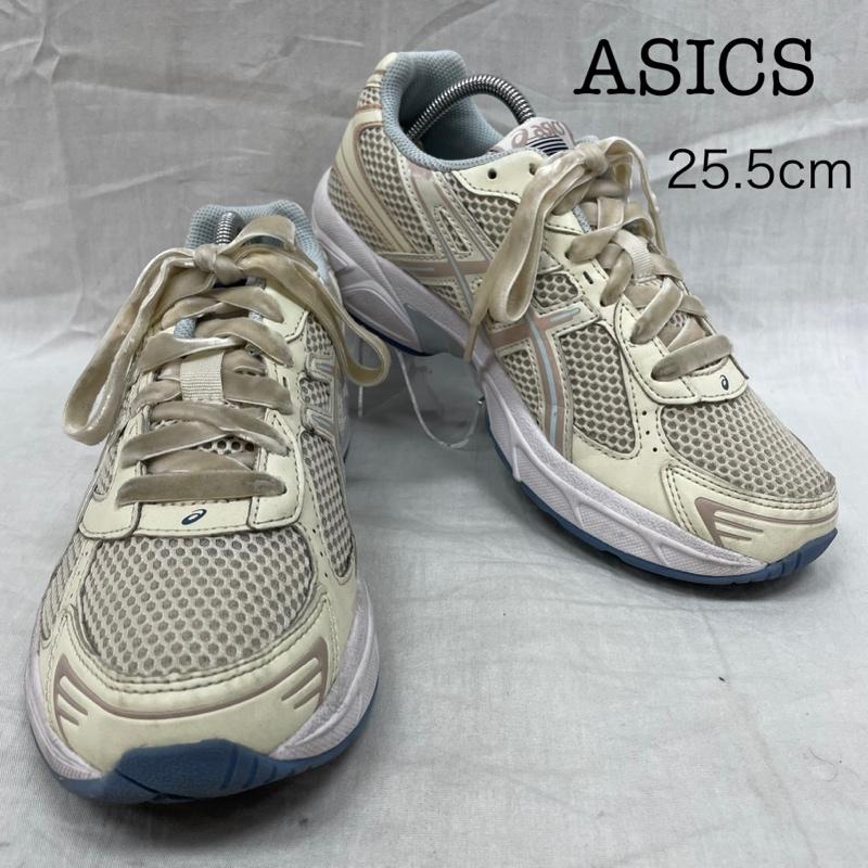 アシックス ASICS スニーカー スニーカー 1202A427 スニーカー スポーツシューズ GEL-1130 ローカット サンドベージュ ベロアシューレース 25.5cm ベージュ / ベージュ / beige レディース USED 古着 中古 50138962