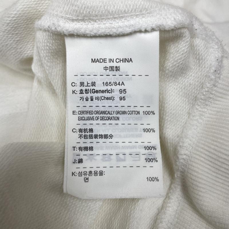 エフシーアールビー F.C.R.B. パーカー 七分袖 NIKE コラボ 5分 7分丈 パーカー フーディー ロゴ ビッグプリント 袖カットオフ 396346-100 S ロゴ、文字 X プリント 白 / ホワイト / white メンズ USED 古着 中古 50138984