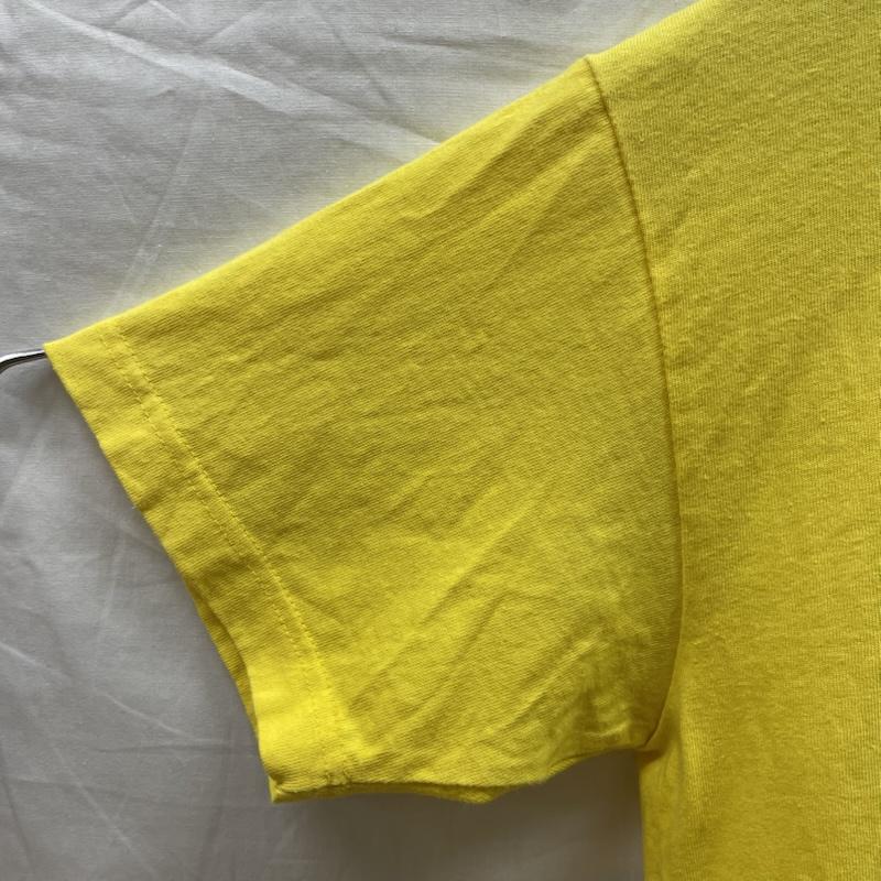 ウィンダンシー WIND AND SEA Tシャツ 半袖 WDS-GC-04 半袖 Tシャツ T Shirt GRACE CHOW グレースチョウ コラボ サークルロゴ クルーネック S 黄 / イエロー / yellow メンズ USED 古着 中古 50139050