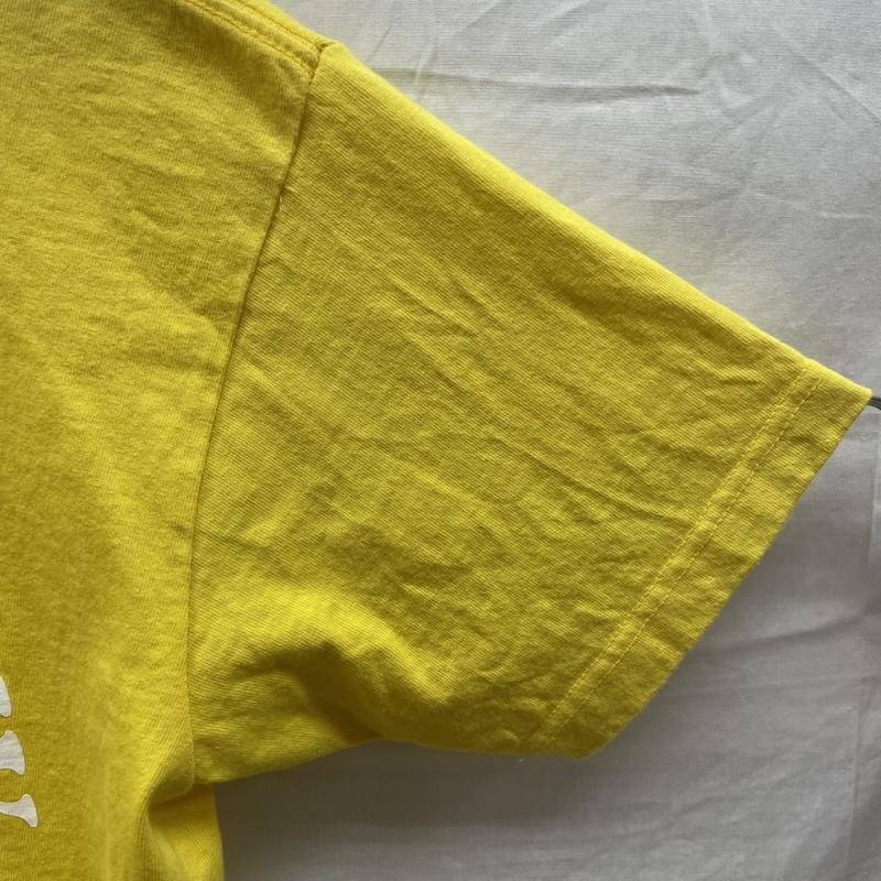 ウィンダンシー WIND AND SEA Tシャツ 半袖 WDS-GC-04 半袖 Tシャツ T Shirt GRACE CHOW グレースチョウ コラボ サークルロゴ クルーネック S 黄 / イエロー / yellow メンズ USED 古着 中古 50139050