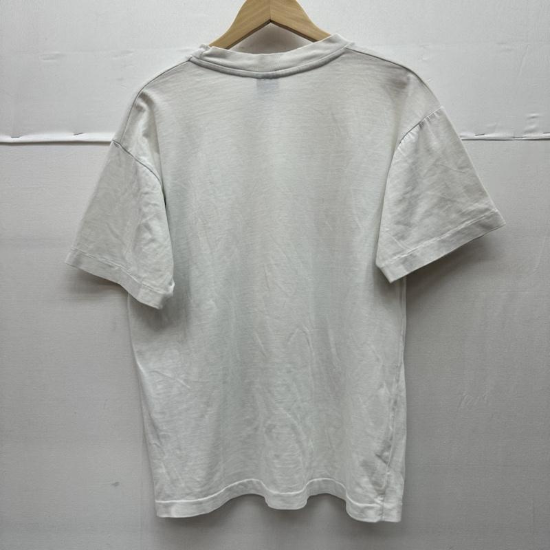 ステューシー STUSSY Tシャツ 半袖 USA製 90s 紺タグ 7周年 復刻 プリント Tシャツ シングルステッチ M 白 / ホワイト / white メンズ USED 古着 中古 50139081
