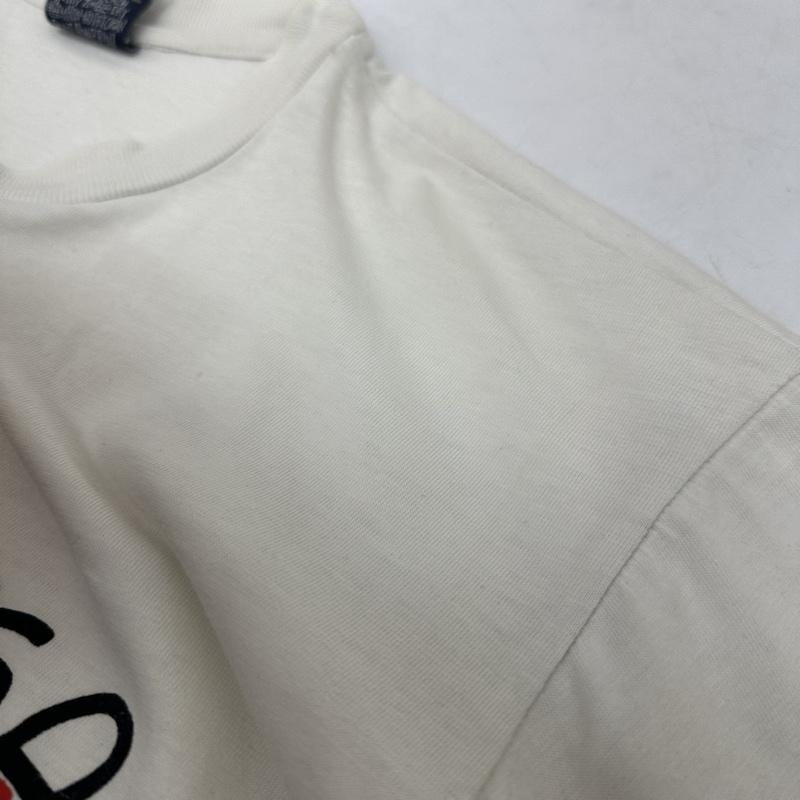 ステューシー STUSSY Tシャツ 半袖 USA製 90s 紺タグ 7周年 復刻 プリント Tシャツ シングルステッチ M 白 / ホワイト / white メンズ USED 古着 中古 50139081