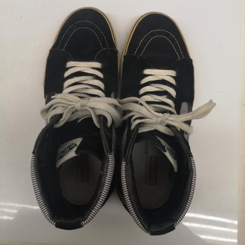 シュプリーム Supreme スニーカー スニーカー COMMEdesGARCONS SHIRT VANS ストライプ ボーダー SK8 HI PRO 26.5cm 黒 / ブラック / black X 白 / ホワイト / white X 青 / ブルー / blue メンズ USED 古着 中古 50139101