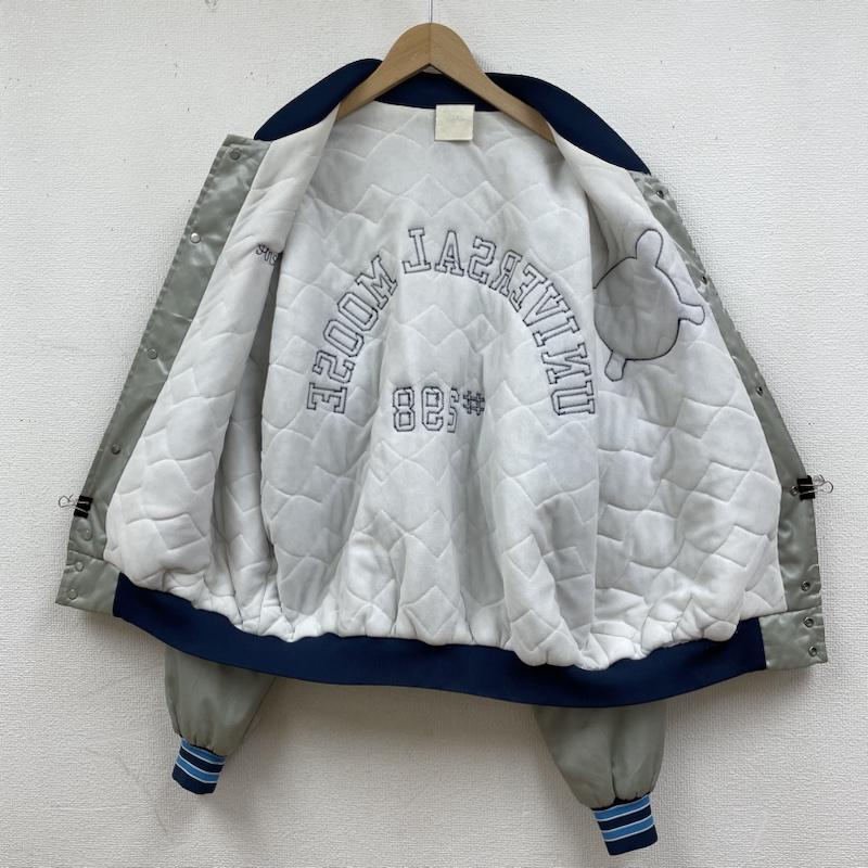古着 USED ジャケット、上着 ジャンパー、ブルゾン Santa Monica 80s サテン スタジャン ヴィンテージ 中綿入り キルト ロゴ パッチ 刺繍 XL ロゴ、文字 X 刺繍 メンズ USED 古着 中古 50139112