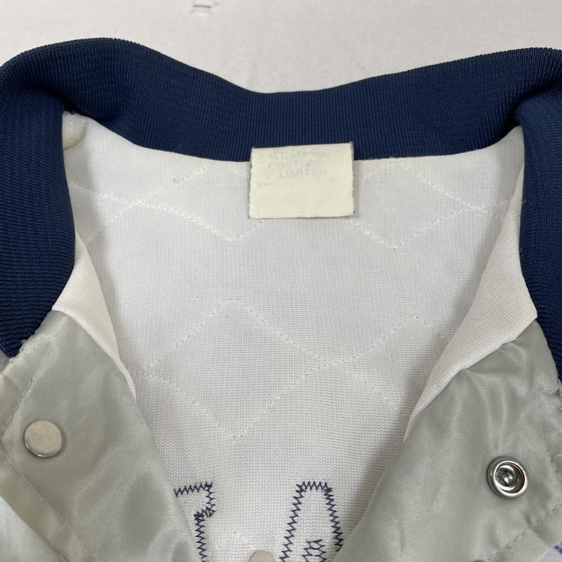 古着 USED ジャケット、上着 ジャンパー、ブルゾン Santa Monica 80s サテン スタジャン ヴィンテージ 中綿入り キルト ロゴ パッチ 刺繍 XL ロゴ、文字 X 刺繍 メンズ USED 古着 中古 50139112