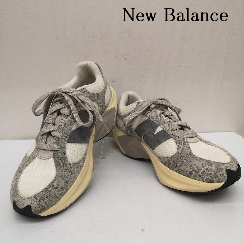 ニューバランス New Balance スニーカー スニーカー WRPD Runner UWRPDNBS Snakeskin ワードランナー スネークスキン 28.0cm 白 / ホワイト / white X 灰 / グレー / gray メンズ USED 古着 中古 50139150