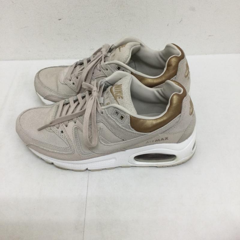 ナイキ NIKE スニーカー スニーカー ナイキ エア マックス コマンド プレミアム NIKE W AIR MAX COMMAND PRM ガンマグレーヘザー/メタリックゴールデンタン 718896-009 23.0cm 灰 / グレー / gray レディース USED 古着 中古 50139175