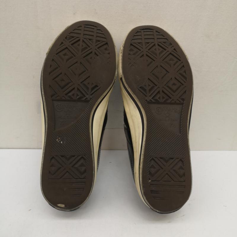 コンバース CONVERSE スニーカー スニーカー レザ－ ベルクロ スニーカー 日本製 26.0cm 黒 / ブラック / black メンズ USED 古着 中古 50139176