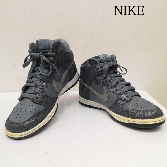 ナイキ NIKE スニーカー スニーカー 407922-404 WMNS DUNK HIGH ダンク ハイ ブルーダスク 23.0cm レディース USED 古着 中古 50139185