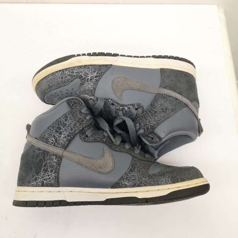 ナイキ NIKE スニーカー スニーカー 407922-404 WMNS DUNK HIGH ダンク ハイ ブルーダスク 23.0cm レディース USED 古着 中古 50139185