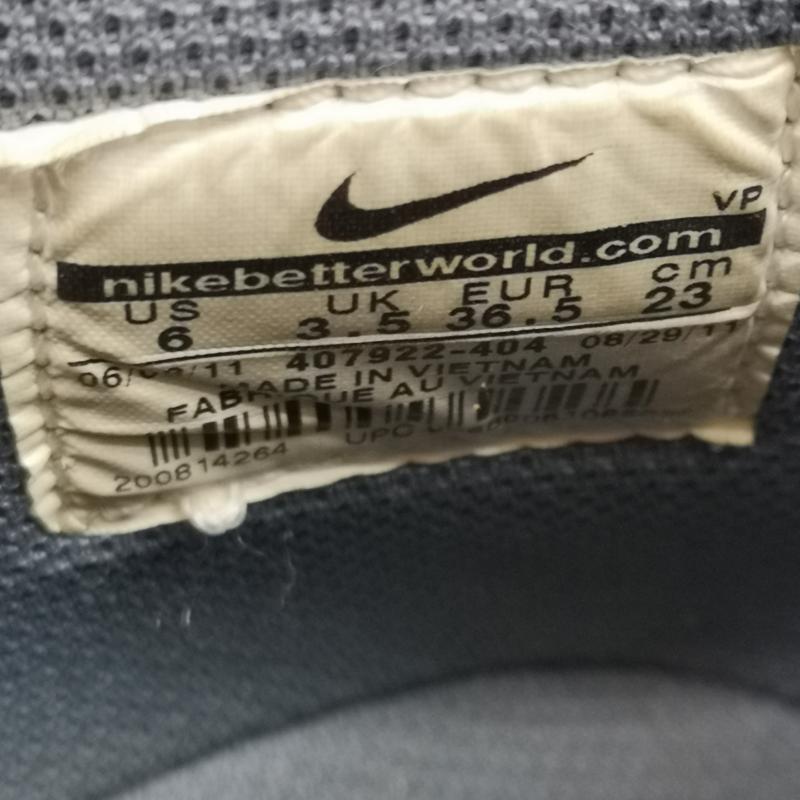 ナイキ NIKE スニーカー スニーカー 407922-404 WMNS DUNK HIGH ダンク ハイ ブルーダスク 23.0cm レディース USED 古着 中古 50139185