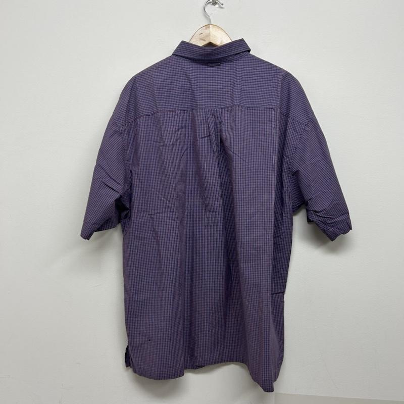 ティンバーランド Timberland シャツ、ブラウス 半袖 Timberland 半袖シャツ チャックシャツ 00s XL チェック 青 / ブルー / blue X 赤 / レッド / red メンズ USED 古着 中古 50139224