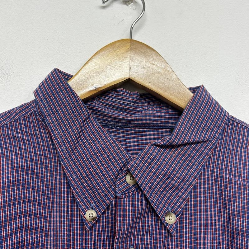 ティンバーランド Timberland シャツ、ブラウス 半袖 Timberland 半袖シャツ チャックシャツ 00s XL チェック 青 / ブルー / blue X 赤 / レッド / red メンズ USED 古着 中古 50139224