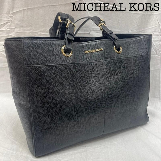 マイケルコース MICHAEL KORS トートバッグ トートバッグ 35S1GTVT7L トートバッグ ブラック BLK ジェット セット トラベル レザー マルチファンクション - 黒 / ブラック / black レディース USED 古着 中古 50139235
