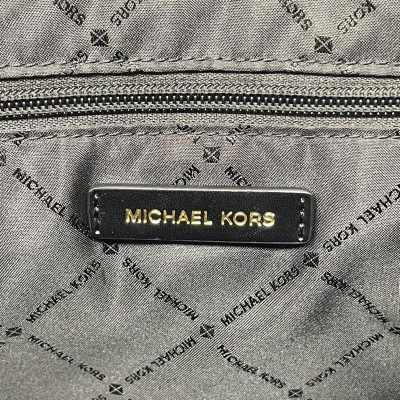 マイケルコース MICHAEL KORS トートバッグ トートバッグ 35S1GTVT7L トートバッグ ブラック BLK ジェット セット トラベル レザー マルチファンクション - 黒 / ブラック / black レディース USED 古着 中古 50139235