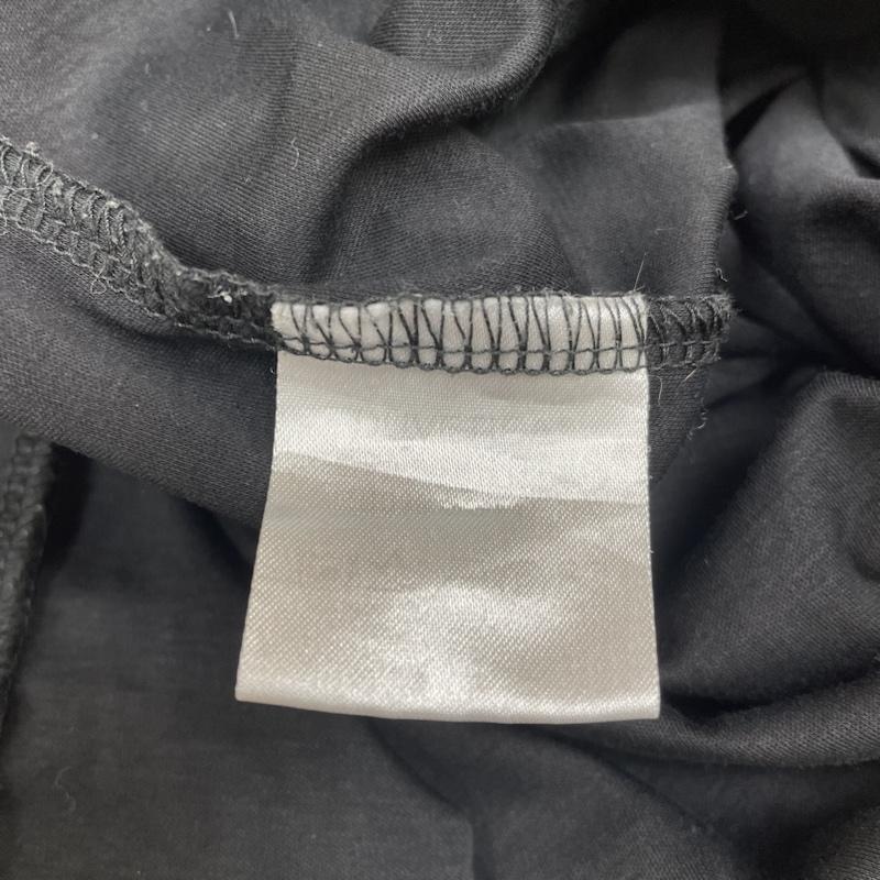デュベティカ DUVETICA Tシャツ 半袖 半袖 Tシャツ ロゴ プリント クルーネック シャツ カットソー 50 ロゴ、文字 X プリント 黒 / ブラック / black メンズ USED 古着 中古 50139275