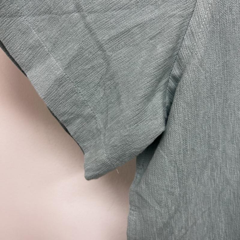 古着 USED シャツ、ブラウス 半袖 Island Shores 半袖シャツ レーヨンシャツ XXL 無地 水色 / ライトブルー / メンズ USED 古着 中古 50139362