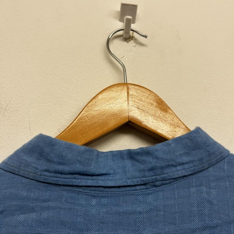 トミーバハマ Tommy Bahama シャツ、ブラウス 半袖 Tommy Bahama リネンシャツ チェックシャツ XXL チェック 青 / ブルー / blue メンズ USED 古着 中古 50139370