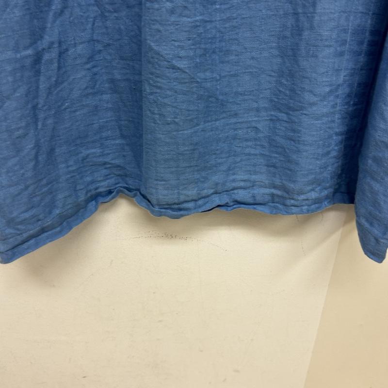 トミーバハマ Tommy Bahama シャツ、ブラウス 半袖 Tommy Bahama リネンシャツ チェックシャツ XXL チェック 青 / ブルー / blue メンズ USED 古着 中古 50139370