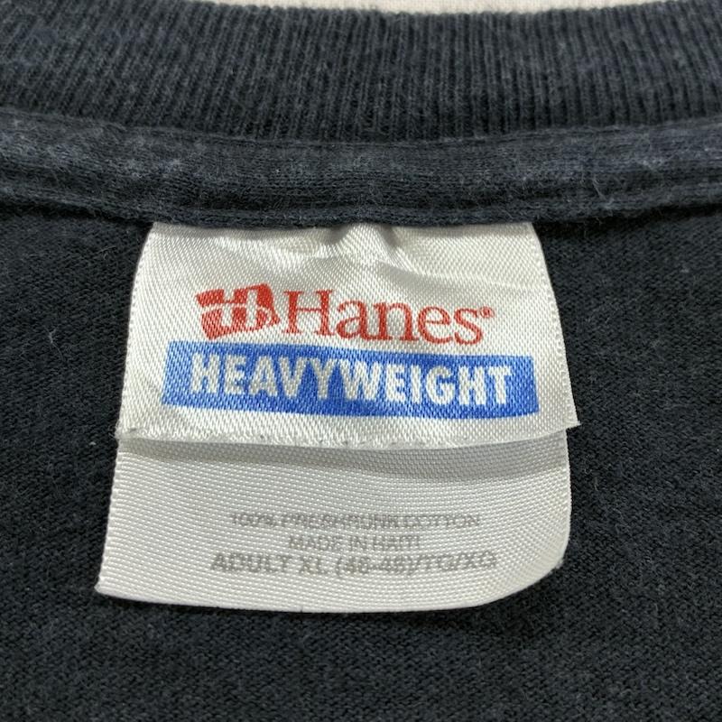 ヘインズ HANES Tシャツ 半袖 METALLICA メタリカ SEEK AND DESTROY オールド 00 s バンド ロック メタル Tシャツ LL ロゴ、文字 X プリント 黒 / ブラック / black メンズ USED 古着 中古 50139428
