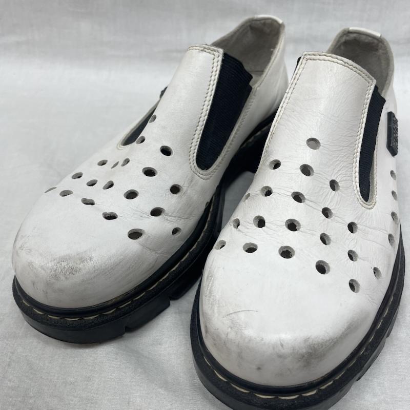 古着 USED 革靴 革靴 PARACHOC ヴィンテージ WHT ホワイト レザースニーカー MADE IN E.E.C. 25.0cm 白 / ホワイト / white メンズ USED 古着 中古 50139449