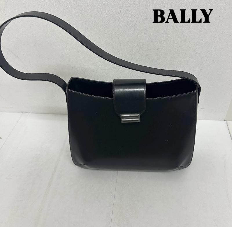バリー BALLY ハンドバッグ ハンドバッグ BALLY ハンドバック レザーバック - 無地 黒 / ブラック / black メンズ USED 古着 中古 50139523