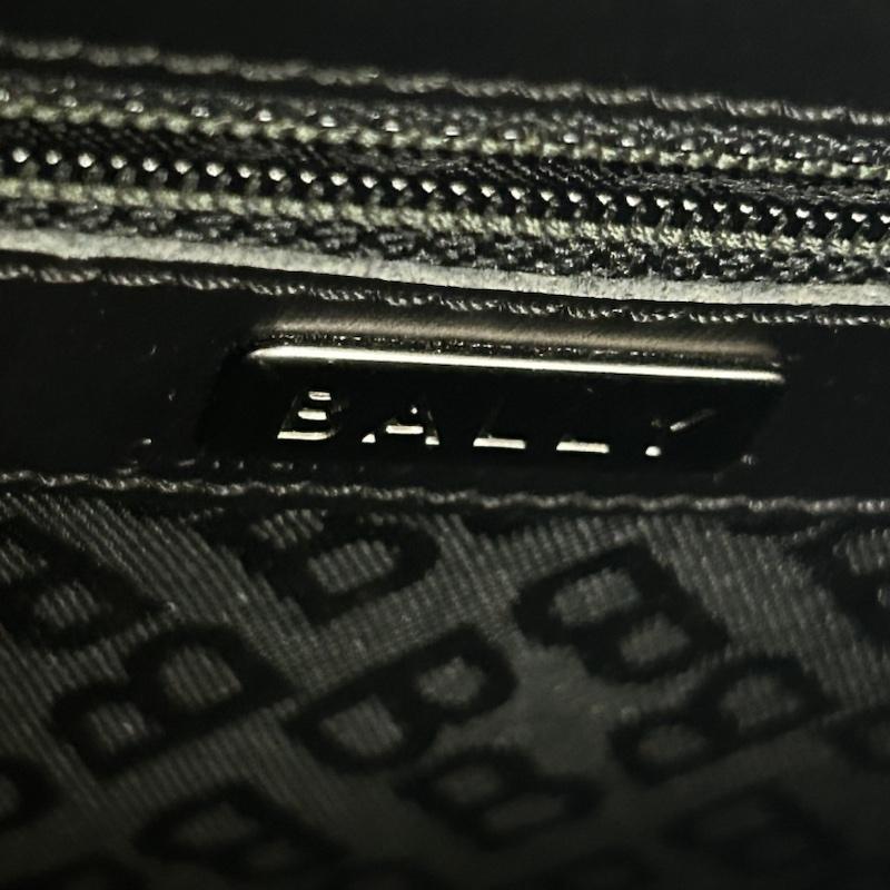 バリー BALLY ハンドバッグ ハンドバッグ BALLY ハンドバック レザーバック - 無地 黒 / ブラック / black メンズ USED 古着 中古 50139523