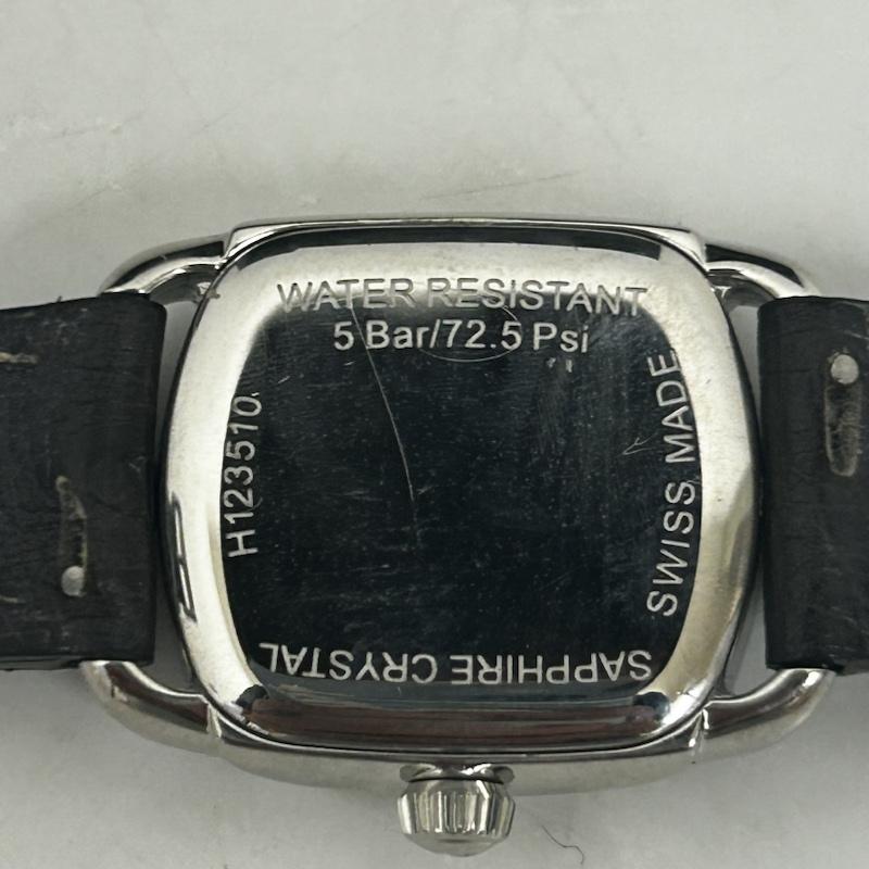 ハミルトン HAMILTON 腕時計 アナログ（クォーツ式） American Classic Bagley H123510 バグリー レザーベルト - 黒 / ブラック / black レディース USED 古着 中古 50139537