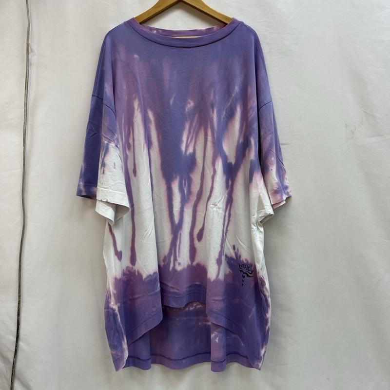 ディーゼル DIESEL Tシャツ 半袖 スーパールーズ タイダイ Tシャツ ワンピース XXS レディース USED 古着 中古 50139556