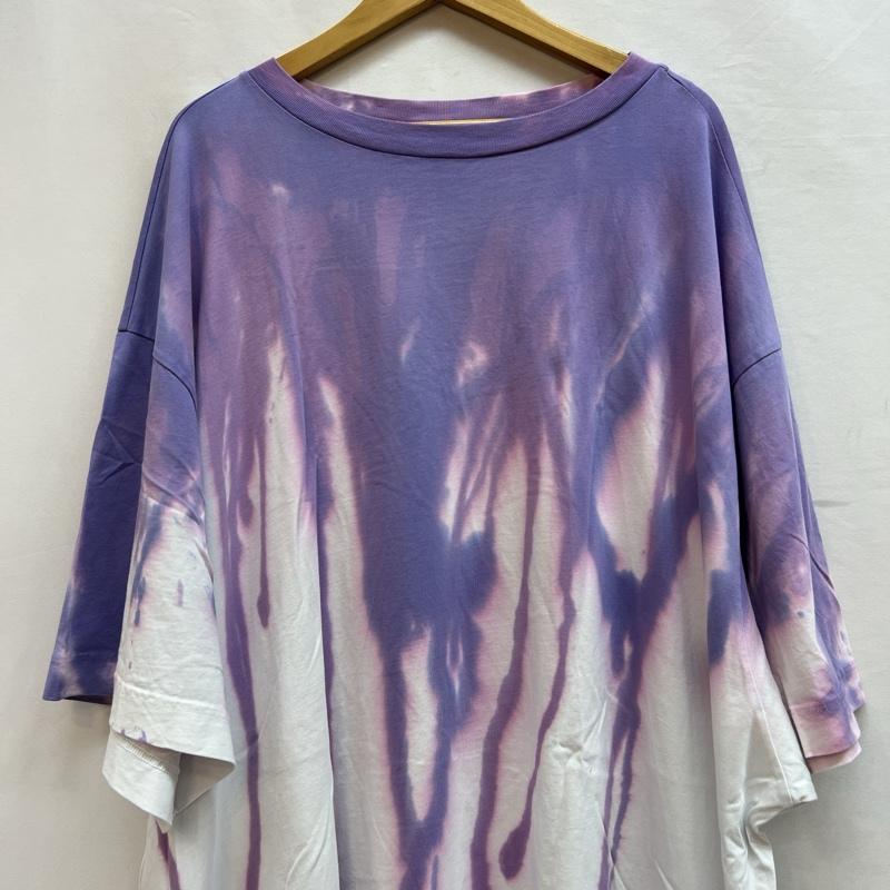 ディーゼル DIESEL Tシャツ 半袖 スーパールーズ タイダイ Tシャツ ワンピース XXS レディース USED 古着 中古 50139556