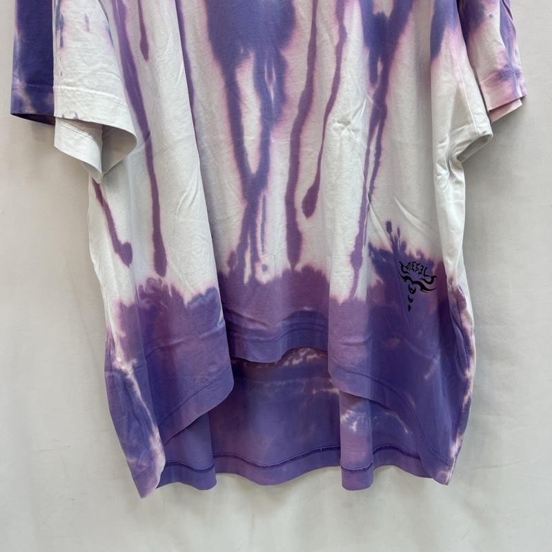 ディーゼル DIESEL Tシャツ 半袖 スーパールーズ タイダイ Tシャツ ワンピース XXS レディース USED 古着 中古 50139556