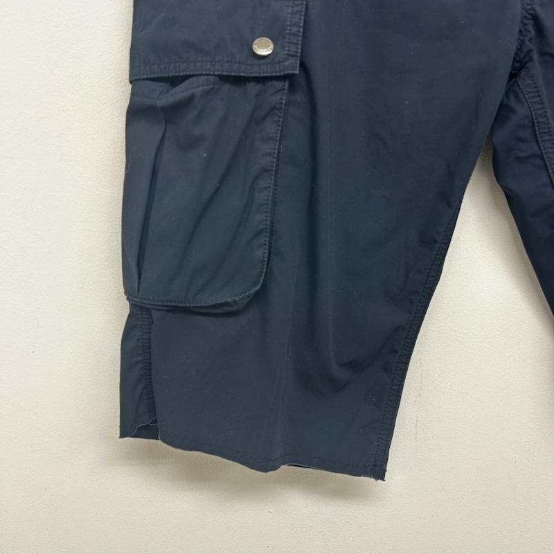 ユニフォームエクスペリメント uniform experiment パンツ ショートパンツ UNIFORM EXPERIMENT ショートパンツ カーゴポケット 3 無地 紺 / ネイビー / navy メンズ USED 古着 中古 50139560