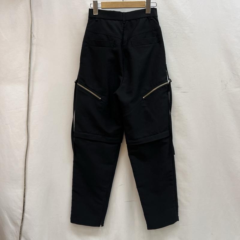 メゾンスペシャル MAISON SPECIAL ボトムス ボトムス メニースラッシュテーパードパンツ 21221465410 36 黒 / ブラック / black レディース USED 古着 中古 50139562