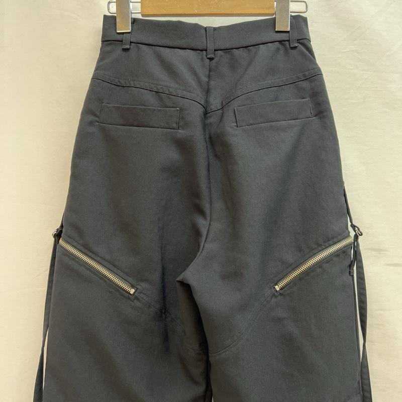 メゾンスペシャル MAISON SPECIAL ボトムス ボトムス メニースラッシュテーパードパンツ 21221465410 36 黒 / ブラック / black レディース USED 古着 中古 50139562