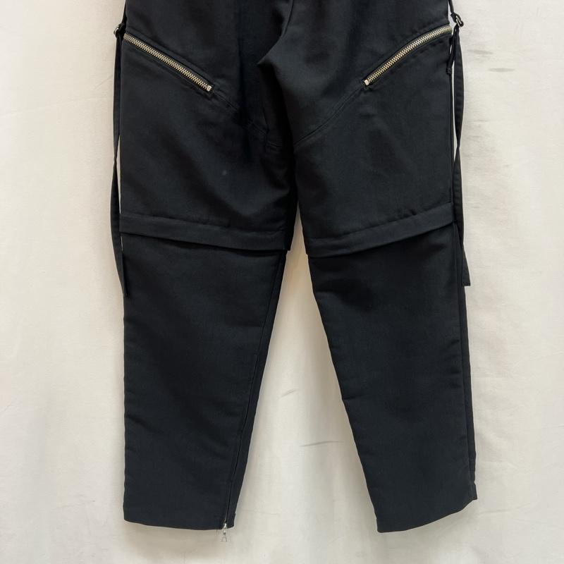 メゾンスペシャル MAISON SPECIAL ボトムス ボトムス メニースラッシュテーパードパンツ 21221465410 36 黒 / ブラック / black レディース USED 古着 中古 50139562