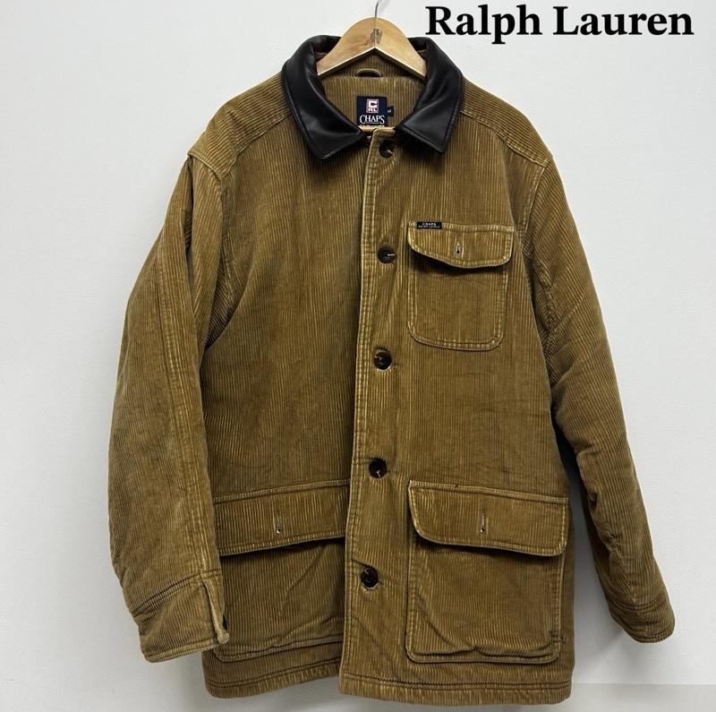 ラルフローレン RALPHLAUREN ジャケット、上着 ジャンパー、ブルゾン chaps Ralph Lauren コーデュロイカバーオール M 無地 ベージュ / ベージュ / beige メンズ USED 古着 中古 50139572