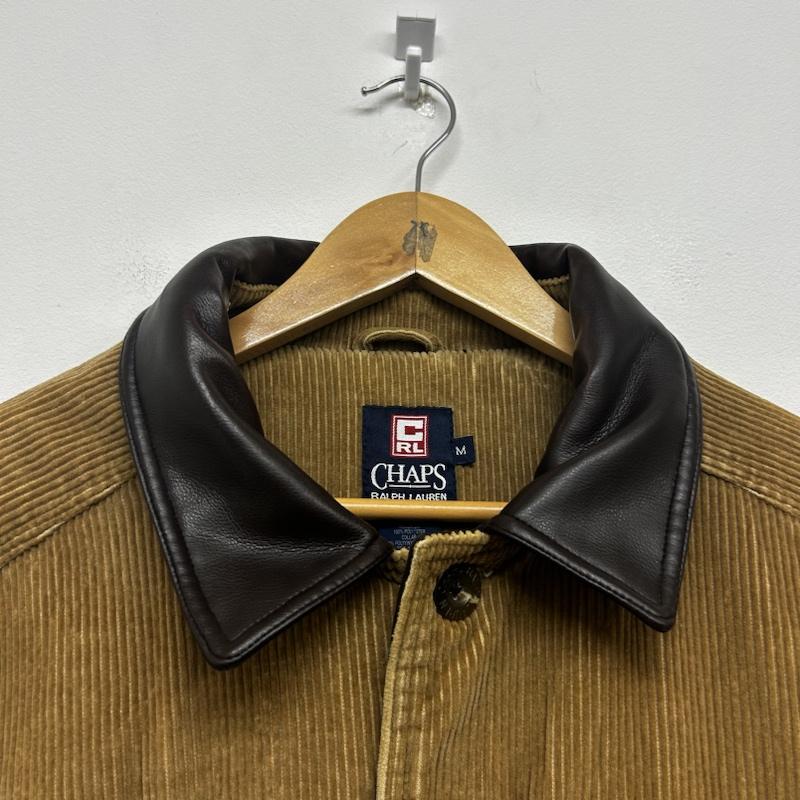 ラルフローレン RALPHLAUREN ジャケット、上着 ジャンパー、ブルゾン chaps Ralph Lauren コーデュロイカバーオール M 無地 ベージュ / ベージュ / beige メンズ USED 古着 中古 50139572