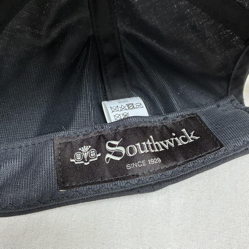 古着 USED 帽子 キャップ Southwick Gate Label サウスウィック 118-50-0073 ウール ベースボール キャップ - ワンポイント X ロゴ、文字 X 刺繍 黒 / ブラック / black メンズ USED 古着 中古 50139590