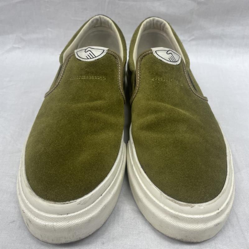 ジュンヤワタナベ JUNYA WATANABE スニーカー スニーカー YM03665 × S.W.C ステファニーワーカーズクラブ 21aw スエード スリッポン スニーカー シューズ 靴 25.5cm カーキ / カーキ / khaki メンズ USED 古着 中古 50139610
