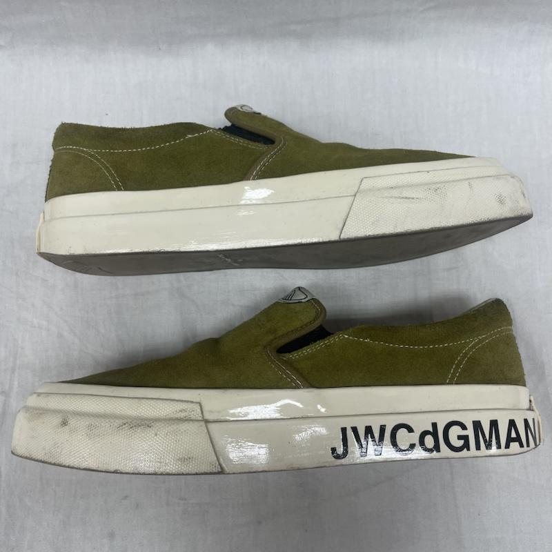 ジュンヤワタナベ JUNYA WATANABE スニーカー スニーカー YM03665 × S.W.C ステファニーワーカーズクラブ 21aw スエード スリッポン スニーカー シューズ 靴 25.5cm カーキ / カーキ / khaki メンズ USED 古着 中古 50139610