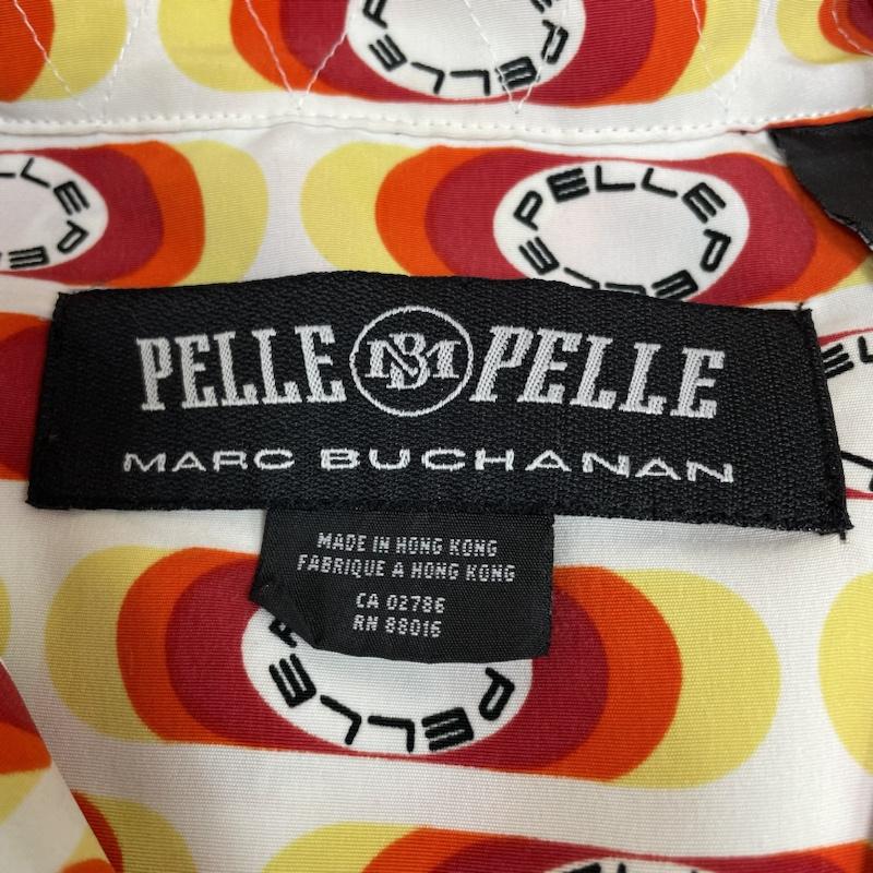 ペレペレ PELLEPELLE シャツ、ブラウス 半袖 半袖 オープンカラー グラフィック シャツ ブラウス ロゴ プリント 総柄 - ロゴ、文字 X プリント X 総柄 マルチカラー / マルチカラー / multicolor メンズ USED 古着 中古 50139623