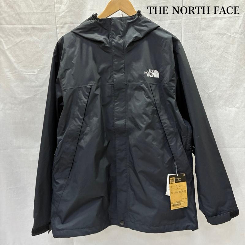ザノースフェイス THE NORTH FACE ジャケット、上着 ジャンパー、ブルゾン NP12450 SCOOP JACKET black M 下げ札付き アウトドア トレッキング M ロゴ、文字 黒 / ブラック / black メンズ USED 古着 中古 50139640