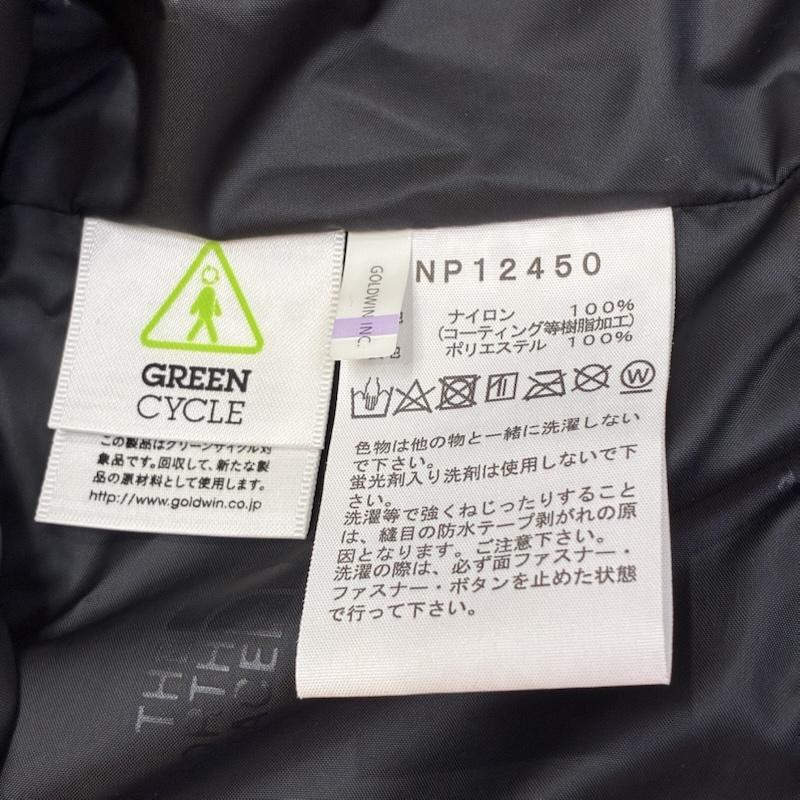 ザノースフェイス THE NORTH FACE ジャケット、上着 ジャンパー、ブルゾン NP12450 SCOOP JACKET black M 下げ札付き アウトドア トレッキング M ロゴ、文字 黒 / ブラック / black メンズ USED 古着 中古 50139640