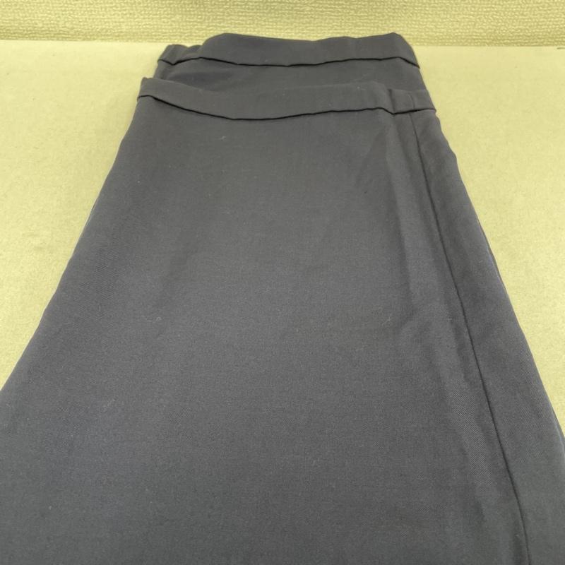 ワイズビス Y SBIS パンツ スラックス タック入り ウール スラックス フィット パンツ テーパード ジップフライ 無地 無地 紺 / ネイビー / navy レディース USED 古着 中古 50139659