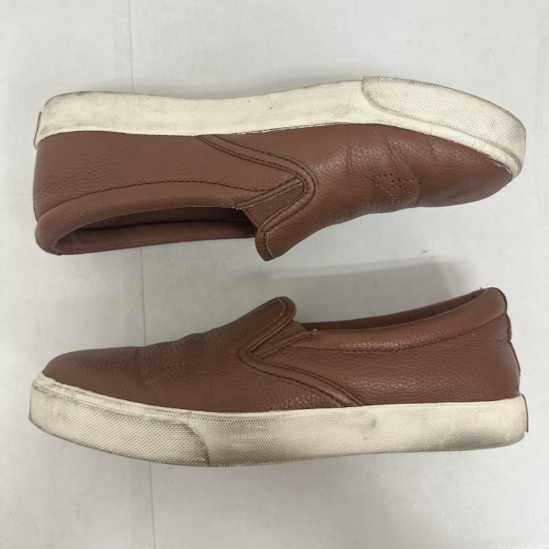 ローレンラルフローレン LAUREN RALPH LAUREN スリッポン スリッポン Racquel Slip On Sneaker スリッポン レザー スニーカー シューズ LRL 靴 US：5.5 茶 / ブラウン / brown レディース USED 古着 中古 50139692