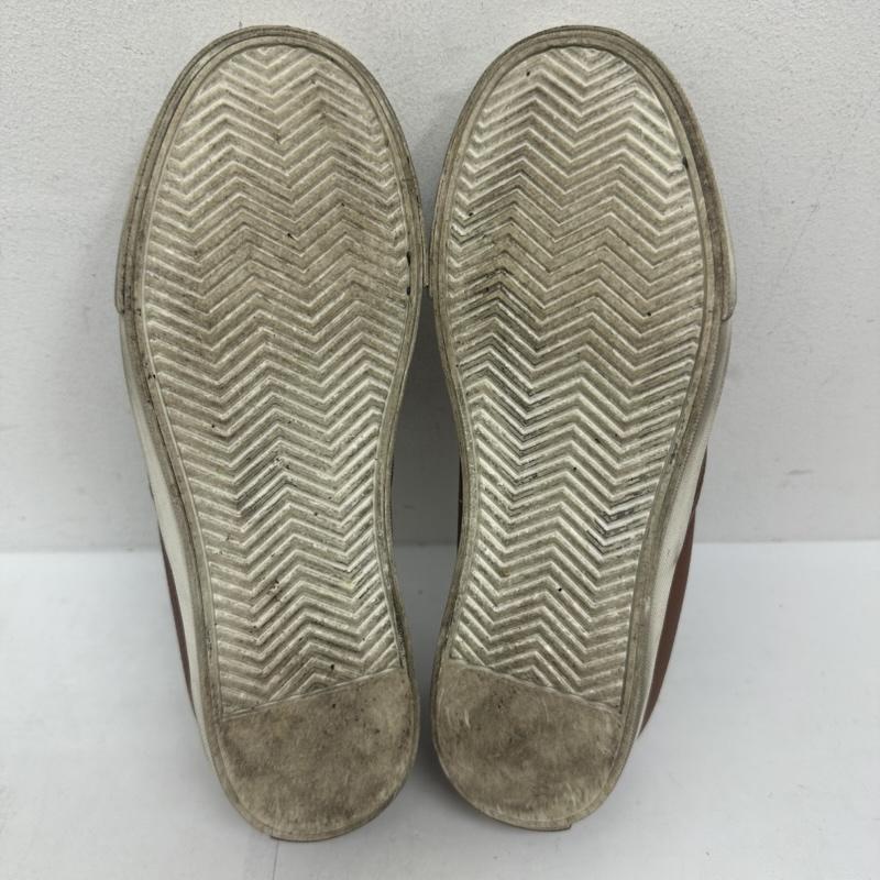 ローレンラルフローレン LAUREN RALPH LAUREN スリッポン スリッポン Racquel Slip On Sneaker スリッポン レザー スニーカー シューズ LRL 靴 US：5.5 茶 / ブラウン / brown レディース USED 古着 中古 50139692