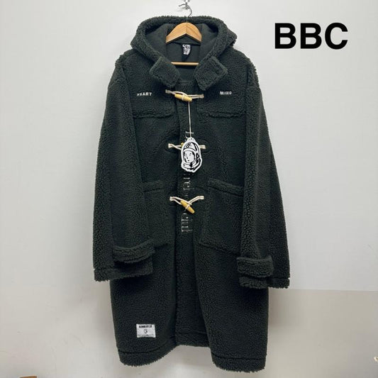 ビリオネア・ボーイズ・クラブ BILLIONAIRE BOYS CLUB コート コート一般 BBCJP213X001 BOA DUFFLE COAT ボア ダッフル コート フリース BBC HEART MIND L 緑 / グリーン / green メンズ USED 古着 中古 50139735
