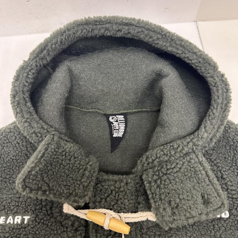 ビリオネア・ボーイズ・クラブ BILLIONAIRE BOYS CLUB コート コート一般 BBCJP213X001 BOA DUFFLE COAT ボア ダッフル コート フリース BBC HEART MIND L 緑 / グリーン / green メンズ USED 古着 中古 50139735